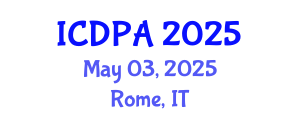 International Conference on Developmental Psychology and Adolescence (ICDPA) May 03, 2025 - Rome, Italy