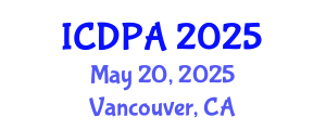 International Conference on Developmental Psychology and Adolescence (ICDPA) May 20, 2025 - Vancouver, Canada