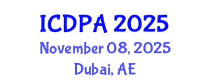 International Conference on Developmental Psychology and Adolescence (ICDPA) November 08, 2025 - Dubai, United Arab Emirates