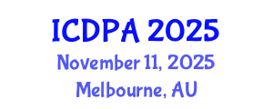 International Conference on Developmental Psychology and Adolescence (ICDPA) November 11, 2025 - Melbourne, Australia