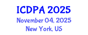 International Conference on Developmental Psychology and Adolescence (ICDPA) November 04, 2025 - New York, United States