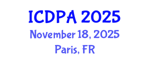 International Conference on Developmental Psychology and Adolescence (ICDPA) November 18, 2025 - Paris, France