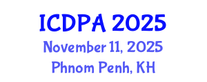 International Conference on Developmental Psychology and Adolescence (ICDPA) November 11, 2025 - Phnom Penh, Cambodia