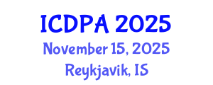 International Conference on Developmental Psychology and Adolescence (ICDPA) November 15, 2025 - Reykjavik, Iceland