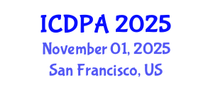International Conference on Developmental Psychology and Adolescence (ICDPA) November 01, 2025 - San Francisco, United States