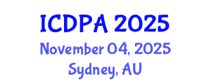 International Conference on Developmental Psychology and Adolescence (ICDPA) November 04, 2025 - Sydney, Australia
