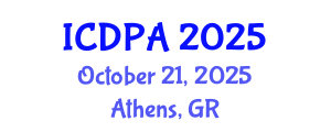 International Conference on Developmental Psychology and Adolescence (ICDPA) October 21, 2025 - Athens, Greece