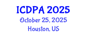 International Conference on Developmental Psychology and Adolescence (ICDPA) October 25, 2025 - Houston, United States