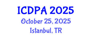 International Conference on Developmental Psychology and Adolescence (ICDPA) October 25, 2025 - Istanbul, Turkey