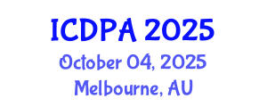 International Conference on Developmental Psychology and Adolescence (ICDPA) October 04, 2025 - Melbourne, Australia
