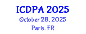 International Conference on Developmental Psychology and Adolescence (ICDPA) October 28, 2025 - Paris, France