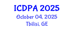 International Conference on Developmental Psychology and Adolescence (ICDPA) October 04, 2025 - Tbilisi, Georgia