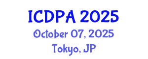 International Conference on Developmental Psychology and Adolescence (ICDPA) October 07, 2025 - Tokyo, Japan