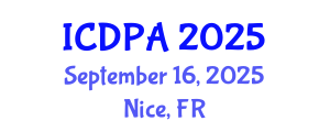International Conference on Developmental Psychology and Adolescence (ICDPA) September 16, 2025 - Nice, France