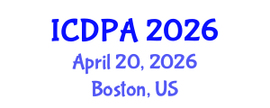 International Conference on Developmental Psychology and Adolescence (ICDPA) April 20, 2026 - Boston, United States International Conference on Developmental Psychology and Adolescence (ICDPA) April 20, 2026 - Boston, United States
