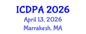 International Conference on Developmental Psychology and Adolescence (ICDPA) April 13, 2026 - Marrakesh, Morocco