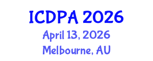 International Conference on Developmental Psychology and Adolescence (ICDPA) April 13, 2026 - Melbourne, Australia International Conference on Developmental Psychology and Adolescence (ICDPA) April 13, 2026 - Melbourne, Australia