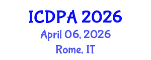 International Conference on Developmental Psychology and Adolescence (ICDPA) April 06, 2026 - Rome, Italy International Conference on Developmental Psychology and Adolescence (ICDPA) April 06, 2026 - Rome, Italy