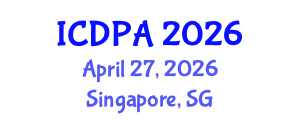 International Conference on Developmental Psychology and Adolescence (ICDPA) April 27, 2026 - Singapore, Singapore International Conference on Developmental Psychology and Adolescence (ICDPA) April 27, 2026 - Singapore, Singapore