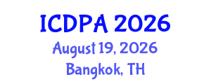 International Conference on Developmental Psychology and Adolescence (ICDPA) August 19, 2026 - Bangkok, Thailand International Conference on Developmental Psychology and Adolescence (ICDPA) August 19, 2026 - Bangkok, Thailand