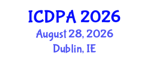 International Conference on Developmental Psychology and Adolescence (ICDPA) August 28, 2026 - Dublin, Ireland International Conference on Developmental Psychology and Adolescence (ICDPA) August 28, 2026 - Dublin, Ireland