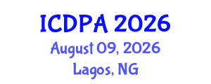 International Conference on Developmental Psychology and Adolescence (ICDPA) August 09, 2026 - Lagos, Nigeria International Conference on Developmental Psychology and Adolescence (ICDPA) August 09, 2026 - Lagos, Nigeria