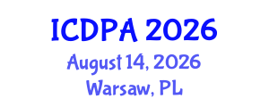 International Conference on Developmental Psychology and Adolescence (ICDPA) August 14, 2026 - Warsaw, Poland International Conference on Developmental Psychology and Adolescence (ICDPA) August 14, 2026 - Warsaw, Poland