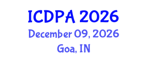 International Conference on Developmental Psychology and Adolescence (ICDPA) December 09, 2026 - Goa, India International Conference on Developmental Psychology and Adolescence (ICDPA) December 09, 2026 - Goa, India