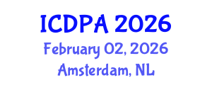 International Conference on Developmental Psychology and Adolescence (ICDPA) February 02, 2026 - Amsterdam, Netherlands International Conference on Developmental Psychology and Adolescence (ICDPA) February 02, 2026 - Amsterdam, Netherlands