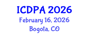 International Conference on Developmental Psychology and Adolescence (ICDPA) February 16, 2026 - Bogota, Colombia International Conference on Developmental Psychology and Adolescence (ICDPA) February 16, 2026 - Bogota, Colombia