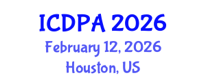 International Conference on Developmental Psychology and Adolescence (ICDPA) February 12, 2026 - Houston, United States International Conference on Developmental Psychology and Adolescence (ICDPA) February 12, 2026 - Houston, United States