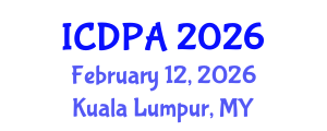 International Conference on Developmental Psychology and Adolescence (ICDPA) February 12, 2026 - Kuala Lumpur, Malaysia International Conference on Developmental Psychology and Adolescence (ICDPA) February 12, 2026 - Kuala Lumpur, Malaysia