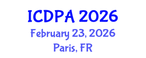 International Conference on Developmental Psychology and Adolescence (ICDPA) February 23, 2026 - Paris, France International Conference on Developmental Psychology and Adolescence (ICDPA) February 23, 2026 - Paris, France