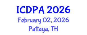 International Conference on Developmental Psychology and Adolescence (ICDPA) February 02, 2026 - Pattaya, Thailand International Conference on Developmental Psychology and Adolescence (ICDPA) February 02, 2026 - Pattaya, Thailand