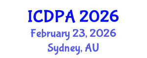 International Conference on Developmental Psychology and Adolescence (ICDPA) February 23, 2026 - Sydney, Australia International Conference on Developmental Psychology and Adolescence (ICDPA) February 23, 2026 - Sydney, Australia