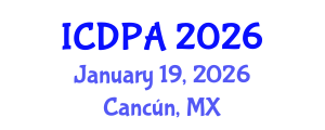 International Conference on Developmental Psychology and Adolescence (ICDPA) January 19, 2026 - Cancún, Mexico International Conference on Developmental Psychology and Adolescence (ICDPA) January 19, 2026 - Cancún, Mexico