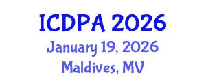 International Conference on Developmental Psychology and Adolescence (ICDPA) January 19, 2026 - Maldives, Maldives International Conference on Developmental Psychology and Adolescence (ICDPA) January 19, 2026 - Maldives, Maldives