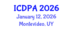 International Conference on Developmental Psychology and Adolescence (ICDPA) January 12, 2026 - Montevideo, Uruguay International Conference on Developmental Psychology and Adolescence (ICDPA) January 12, 2026 - Montevideo, Uruguay