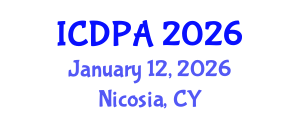 International Conference on Developmental Psychology and Adolescence (ICDPA) January 12, 2026 - Nicosia, Cyprus International Conference on Developmental Psychology and Adolescence (ICDPA) January 12, 2026 - Nicosia, Cyprus