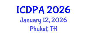 International Conference on Developmental Psychology and Adolescence (ICDPA) January 12, 2026 - Phuket, Thailand International Conference on Developmental Psychology and Adolescence (ICDPA) January 12, 2026 - Phuket, Thailand