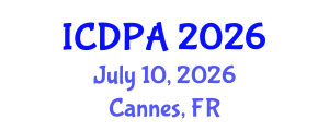 International Conference on Developmental Psychology and Adolescence (ICDPA) July 10, 2026 - Cannes, France International Conference on Developmental Psychology and Adolescence (ICDPA) July 10, 2026 - Cannes, France