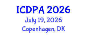 International Conference on Developmental Psychology and Adolescence (ICDPA) July 19, 2026 - Copenhagen, Denmark International Conference on Developmental Psychology and Adolescence (ICDPA) July 19, 2026 - Copenhagen, Denmark