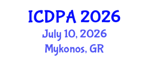 International Conference on Developmental Psychology and Adolescence (ICDPA) July 10, 2026 - Mykonos, Greece International Conference on Developmental Psychology and Adolescence (ICDPA) July 10, 2026 - Mykonos, Greece