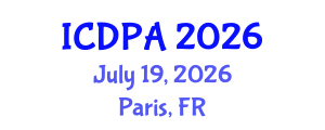 International Conference on Developmental Psychology and Adolescence (ICDPA) July 19, 2026 - Paris, France International Conference on Developmental Psychology and Adolescence (ICDPA) July 19, 2026 - Paris, France