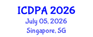International Conference on Developmental Psychology and Adolescence (ICDPA) July 05, 2026 - Singapore, Singapore International Conference on Developmental Psychology and Adolescence (ICDPA) July 05, 2026 - Singapore, Singapore
