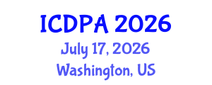 International Conference on Developmental Psychology and Adolescence (ICDPA) July 17, 2026 - Washington, United States International Conference on Developmental Psychology and Adolescence (ICDPA) July 17, 2026 - Washington, United States