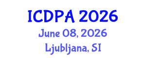 International Conference on Developmental Psychology and Adolescence (ICDPA) June 08, 2026 - Ljubljana, Slovenia International Conference on Developmental Psychology and Adolescence (ICDPA) June 08, 2026 - Ljubljana, Slovenia
