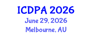 International Conference on Developmental Psychology and Adolescence (ICDPA) June 29, 2026 - Melbourne, Australia International Conference on Developmental Psychology and Adolescence (ICDPA) June 29, 2026 - Melbourne, Australia
