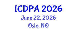 International Conference on Developmental Psychology and Adolescence (ICDPA) June 22, 2026 - Oslo, Norway International Conference on Developmental Psychology and Adolescence (ICDPA) June 22, 2026 - Oslo, Norway