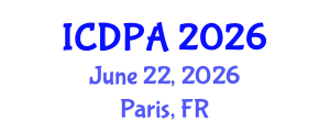 International Conference on Developmental Psychology and Adolescence (ICDPA) June 22, 2026 - Paris, France International Conference on Developmental Psychology and Adolescence (ICDPA) June 22, 2026 - Paris, France